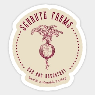 Schrute Farms Sticker